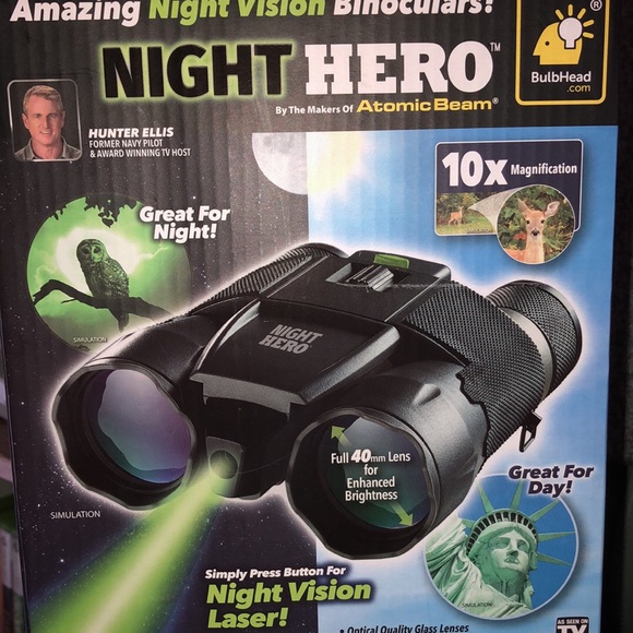bulbhead night vision binoculars